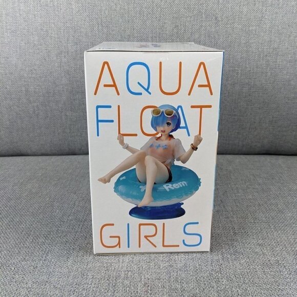 Re:Zero Starting Life in Another World Rem Aqua Float Girls Statue - Picture 4 of 7